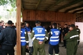 Besprechung mit den Zugskommandanten